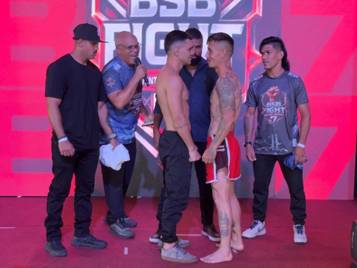 BSB Fight 7: pesagens e encaradas movimentam o evento antes das lutas