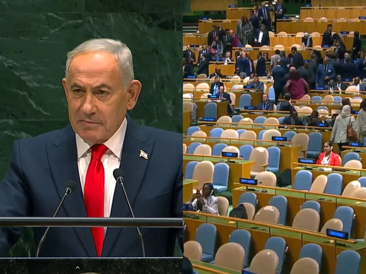 Brasil e outros países deixam ONU na fala de Netanyahu, que diz: "Covardes"