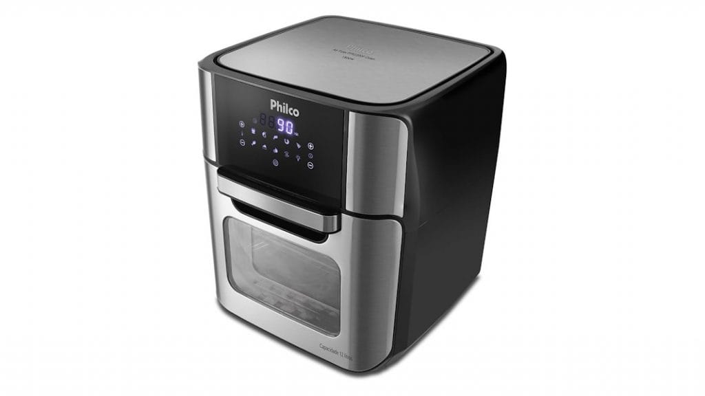 Air fryer Philco: saiba se modelo com 12 L de capacidade e vidro frontal vale a pena