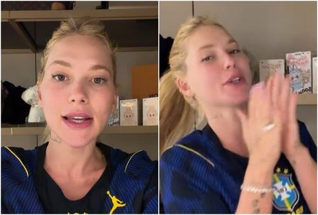 Virginia Fonseca demonstra apoio a Vini Jr. antes de amistoso Brasil x Austrália