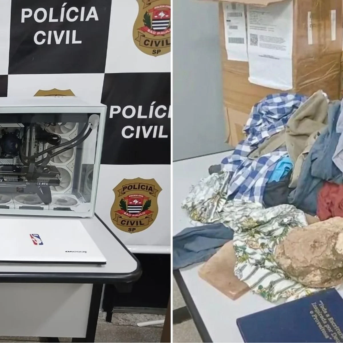 Trio vendia equipamentos eletrônicos na internet, mas enviava panos e pedra