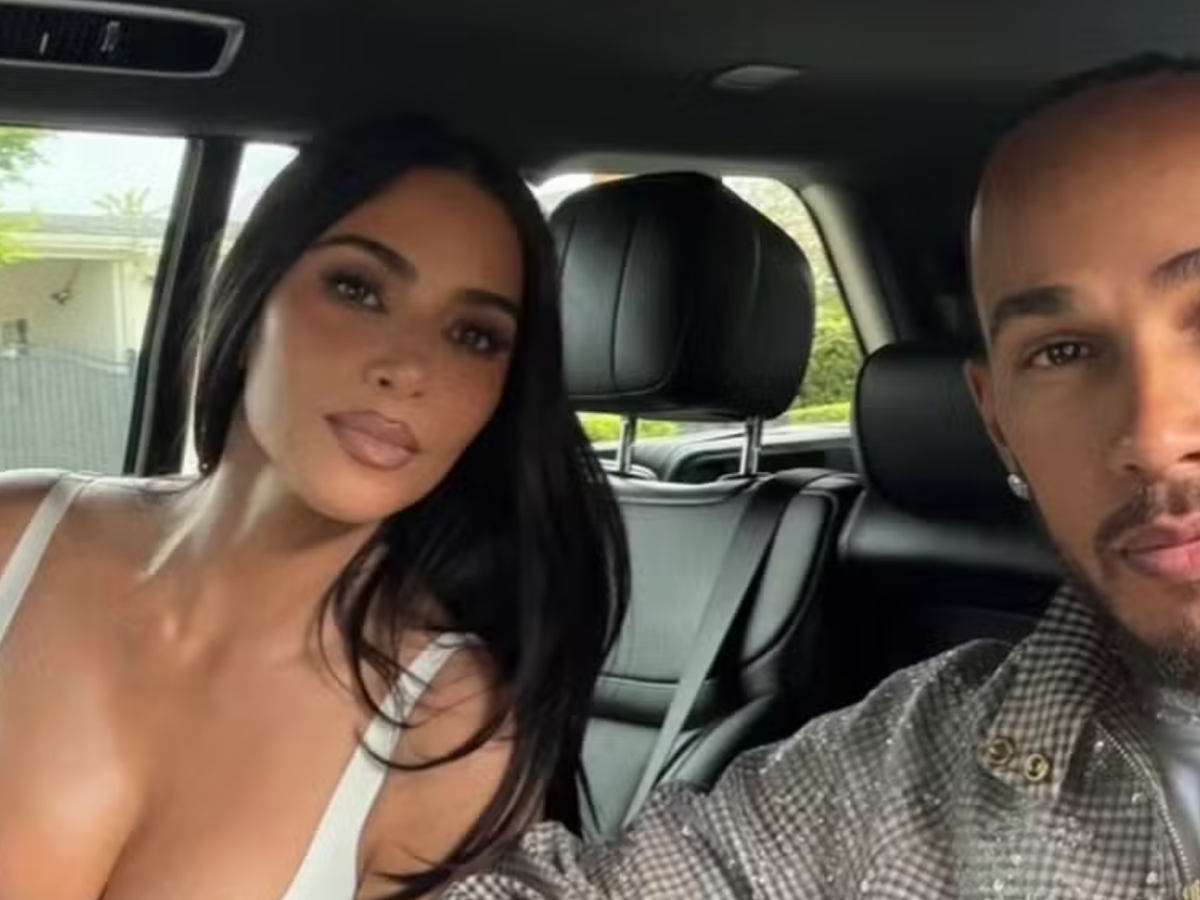 Kim Kardashian usa apelido inusitado para Lewis Hamilton e surpreende a irmã