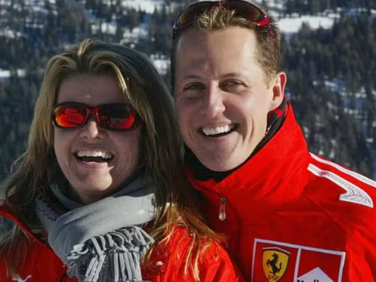 Em documentário, esposa de Schumacher tem aparição rara e fala sobre o acidente sofrido pelo ex-piloto