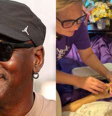 Michael Jordan emocionou fãs ao realizar o último desejo de uma antiga professora, conversando com ela por videochamada Foto: Reprodução: David Jensen/Getty Images/YouTube / Bons Fluidos