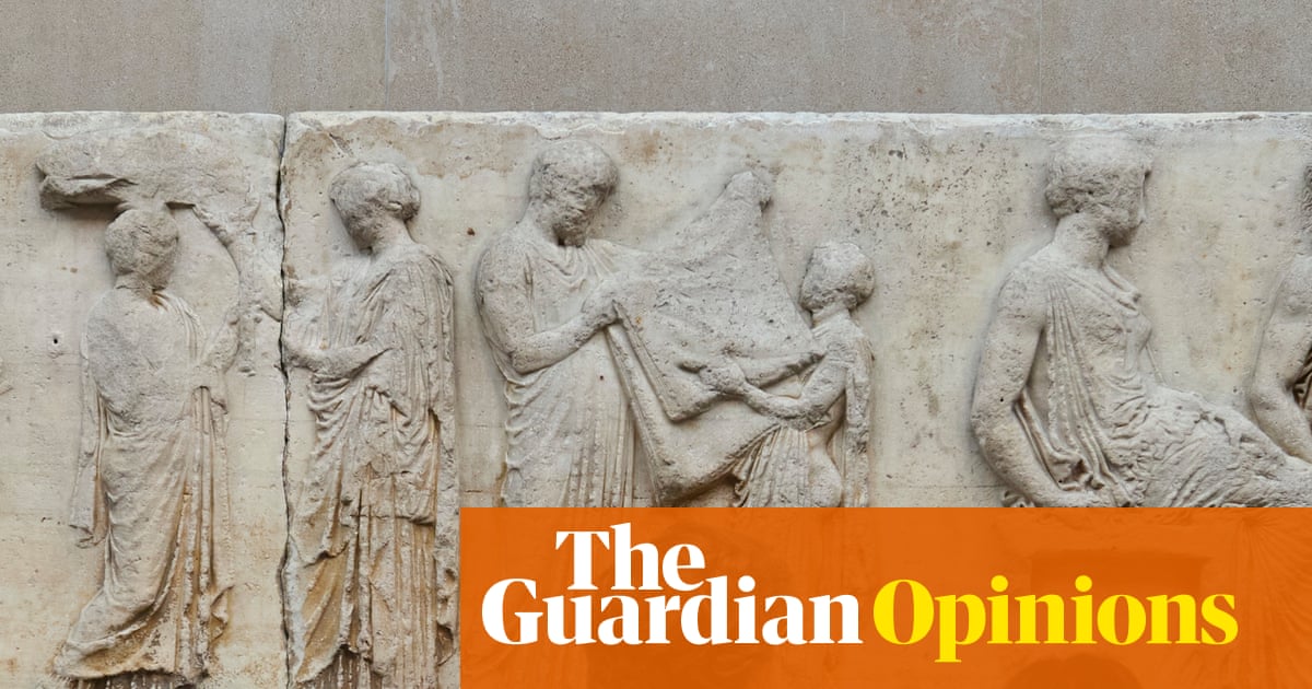 A Grã-Bretanha não teria desmembrado o tapeçaria de Bayeux. Então, aproveitem este momento e reúnam as esculturas do Partenon na Grécia
