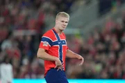 Erling Haaland, pela seleção da Noruega