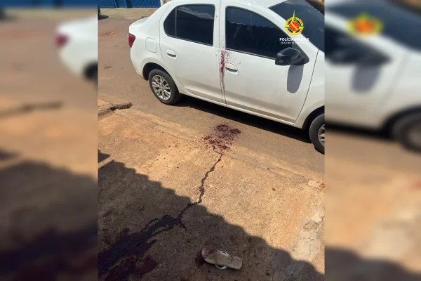 Tiro e sangue: dupla tenta executar rival próximo a creche no DF - destaque galeria