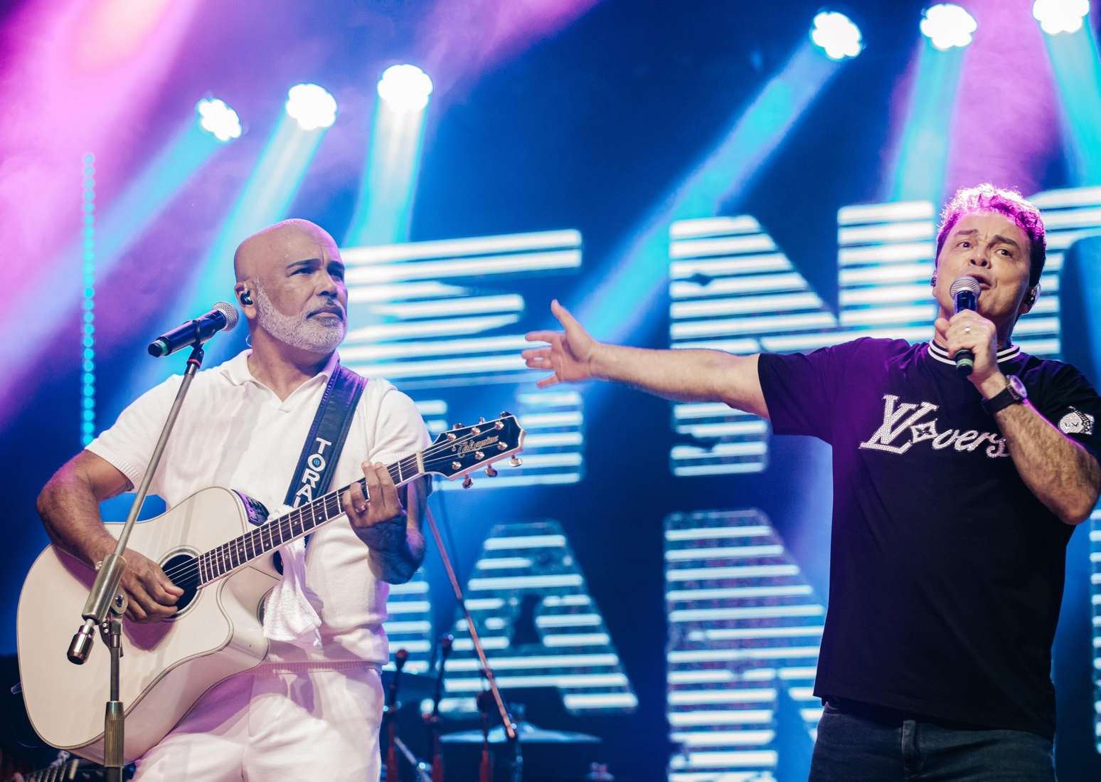 Rick e Renner em show em S&atilde;o Paulo