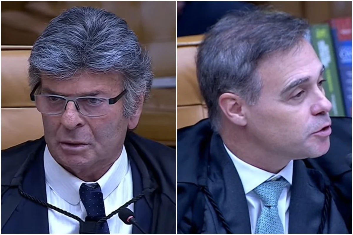 Ministros Luiz Fux e André Mendonça