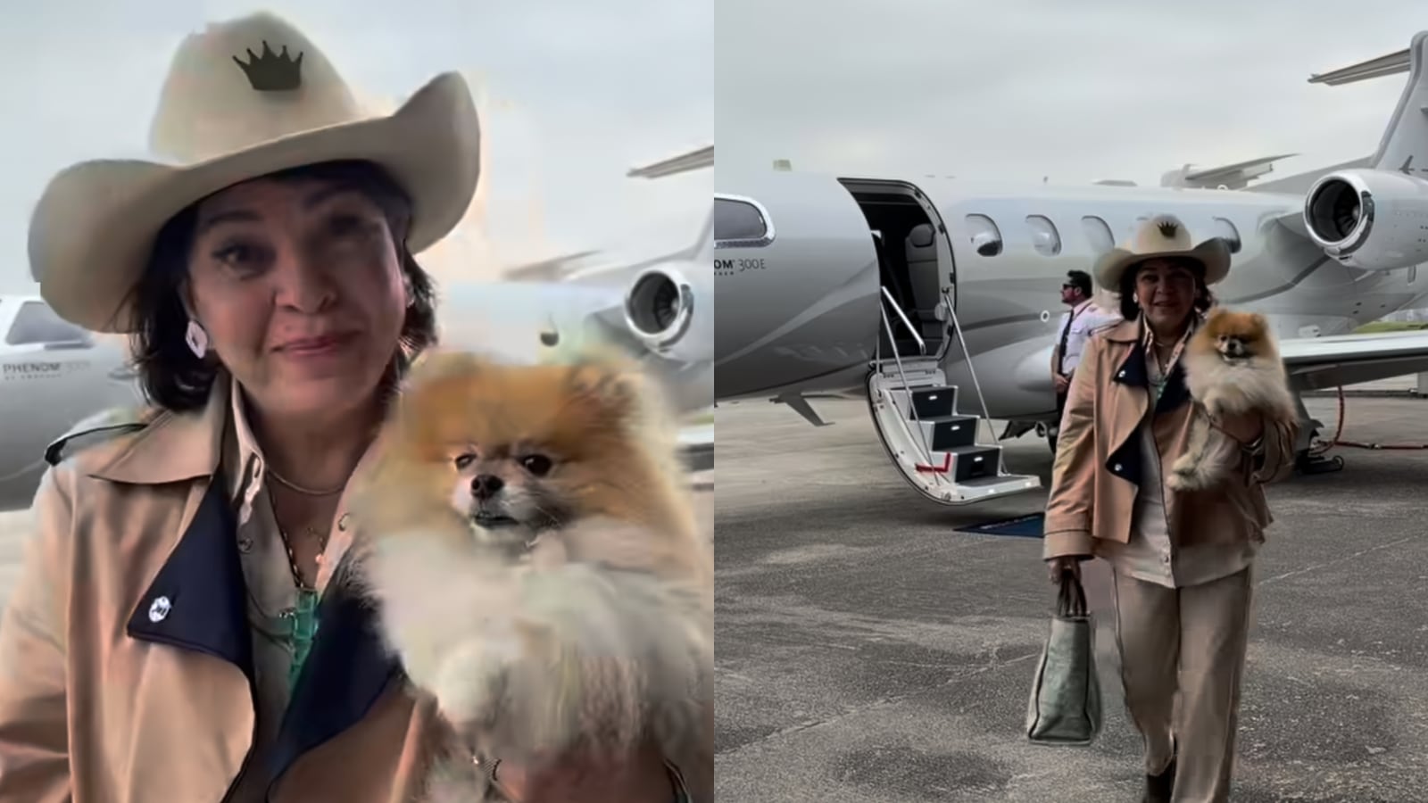 Roberta Miranda desabafou ao viajar de jatinho após morte de Rick Reprodução/Instagram/@robertamiranda