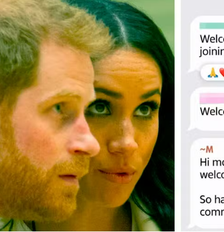 Meghan Markle tem número de telefone vazado do grupo de pais da escola dos filhos Foto: Getty e Reprodução