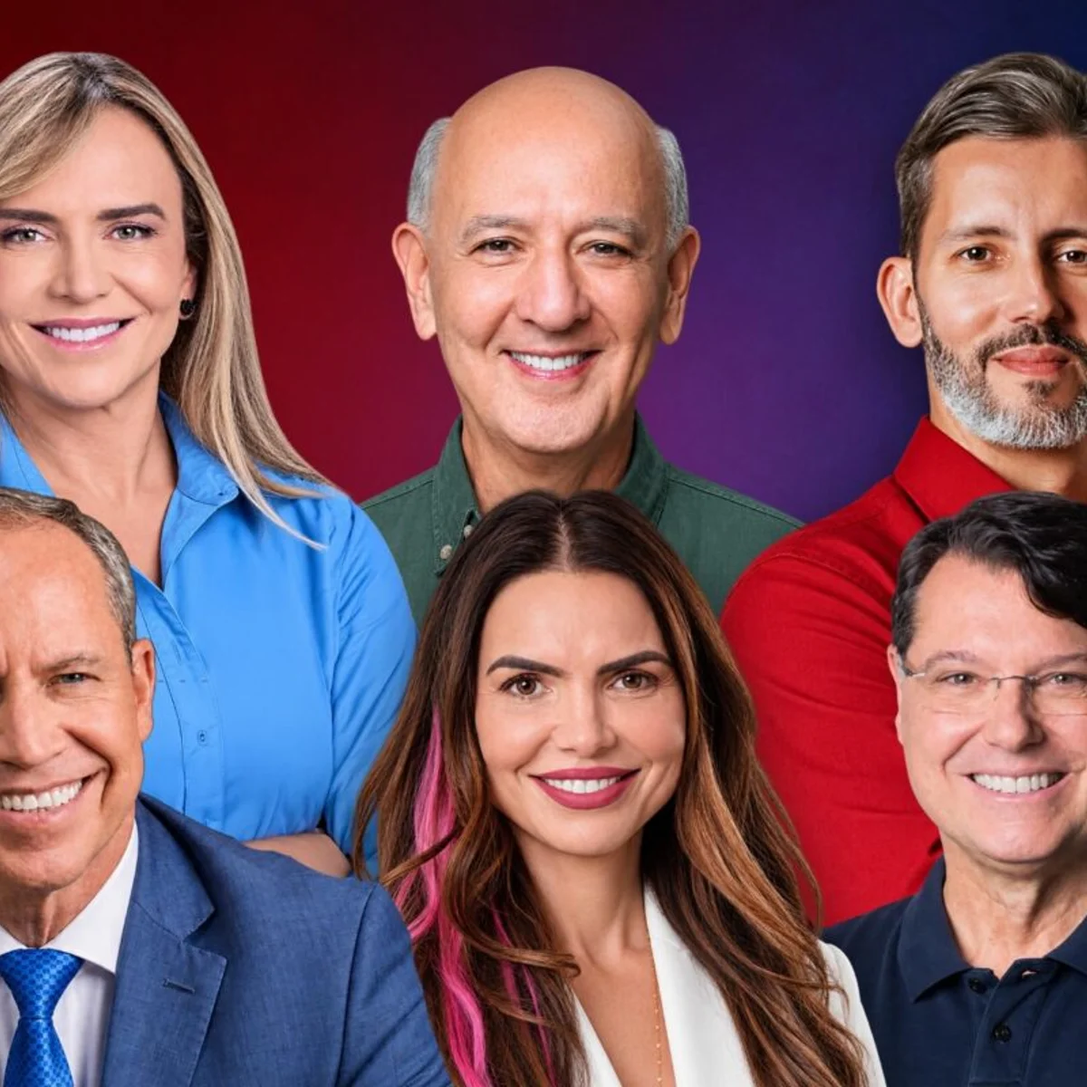 Igape/Record: Celina tem 41,5% dos votos, Arruda soma 16,3%, e Grass, 15,8%