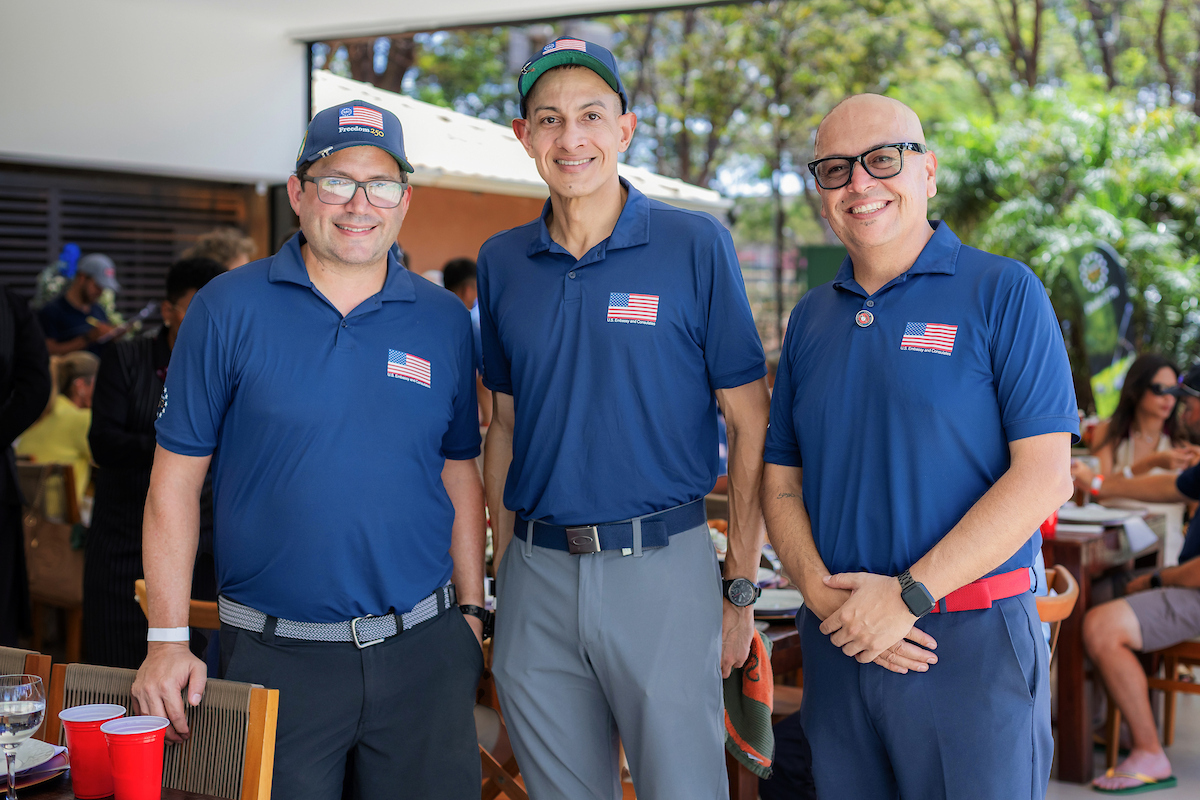 Freedom 250: Embaixada dos EUA recebe amigos em animado torneio de golfe