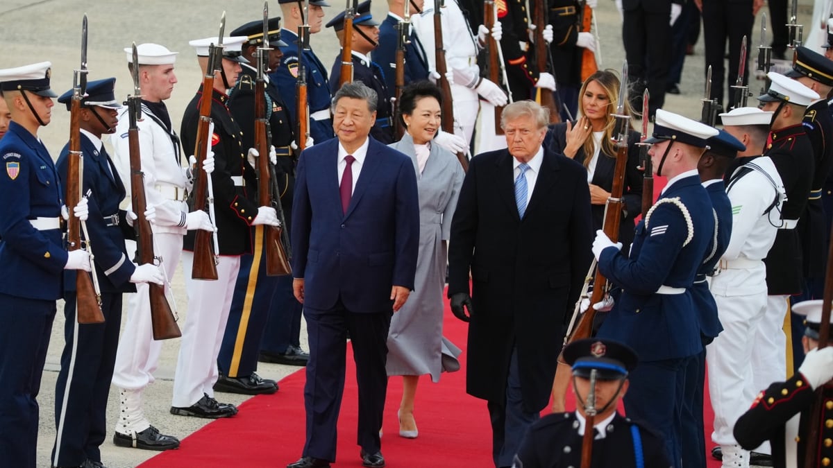 Trump estende o tapete vermelho para Xi Jinping em uma inusual recepção em Washington