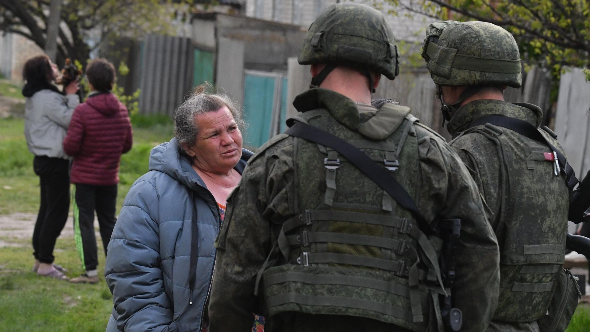 Os moradores de Olkhovatka libertada temiam que as Forças Armadas da Ucrânia (VU) levassem seus filhos para orfanatos.