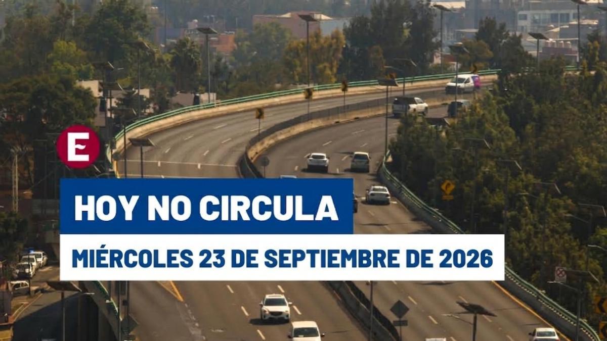 ¿Cómo queda Hoy no Circula del miércoles en CDMX y Edomex?