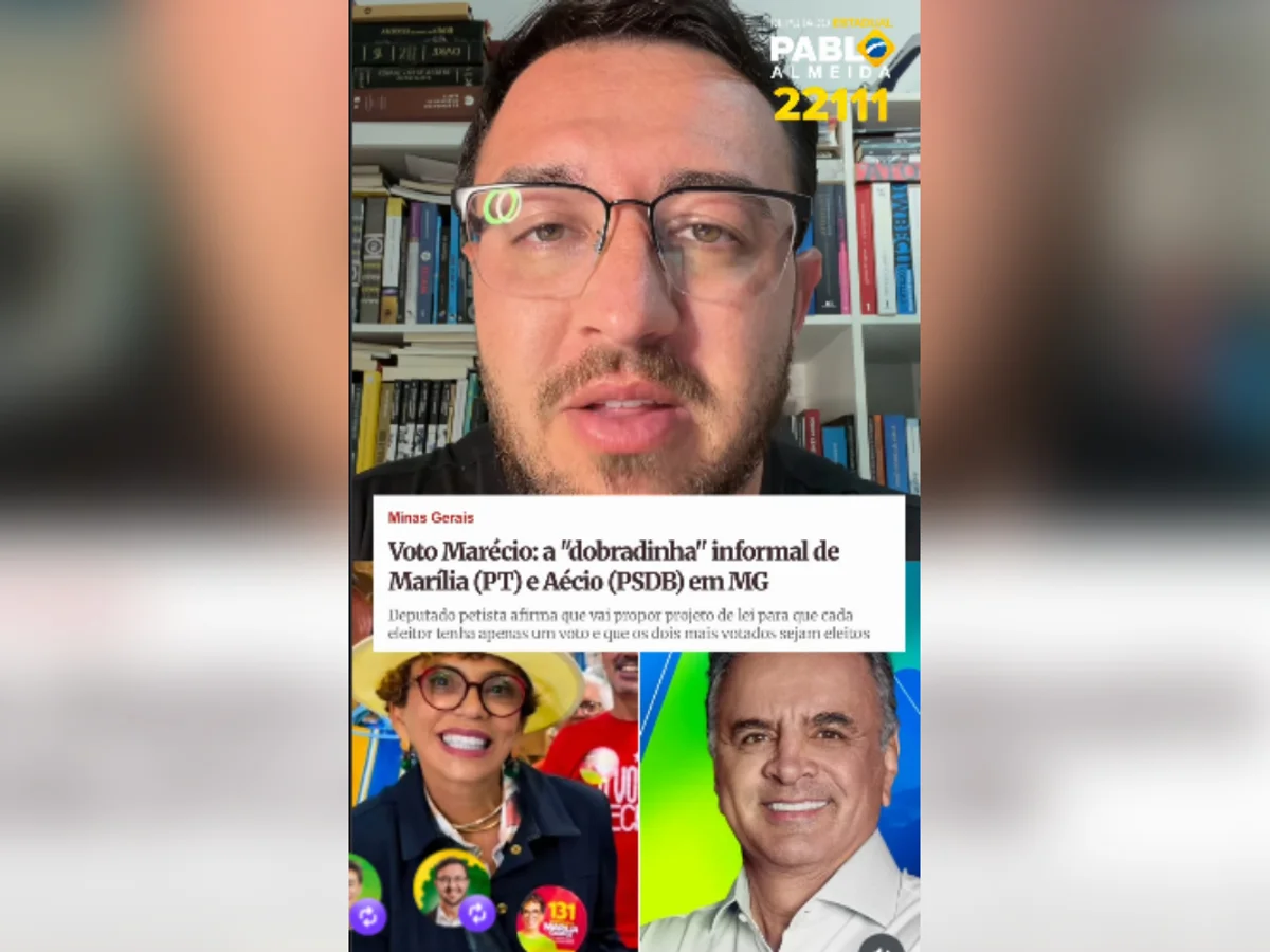 Aliado de Nikolas em MG faz apelo contra o voto "Marécio" para o Senado