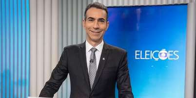 &Acirc;ncora do 'JN', C&eacute;sar Tralli ser&aacute; o mediador do debate presidencial na Globo Foto: Reprodu&ccedil;&atilde;o