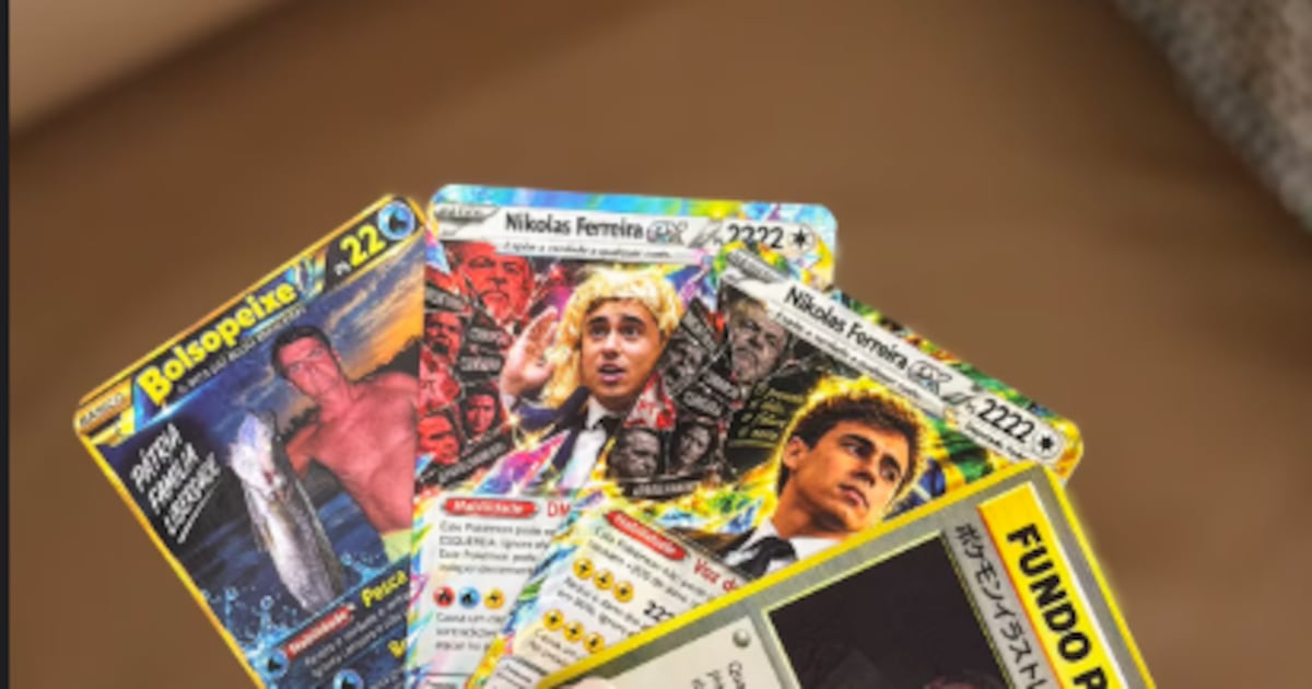 TRE-MG impede Nikolas Ferreira de distribuir cartas colecionáveis inspiradas nas do jogo Pokémon