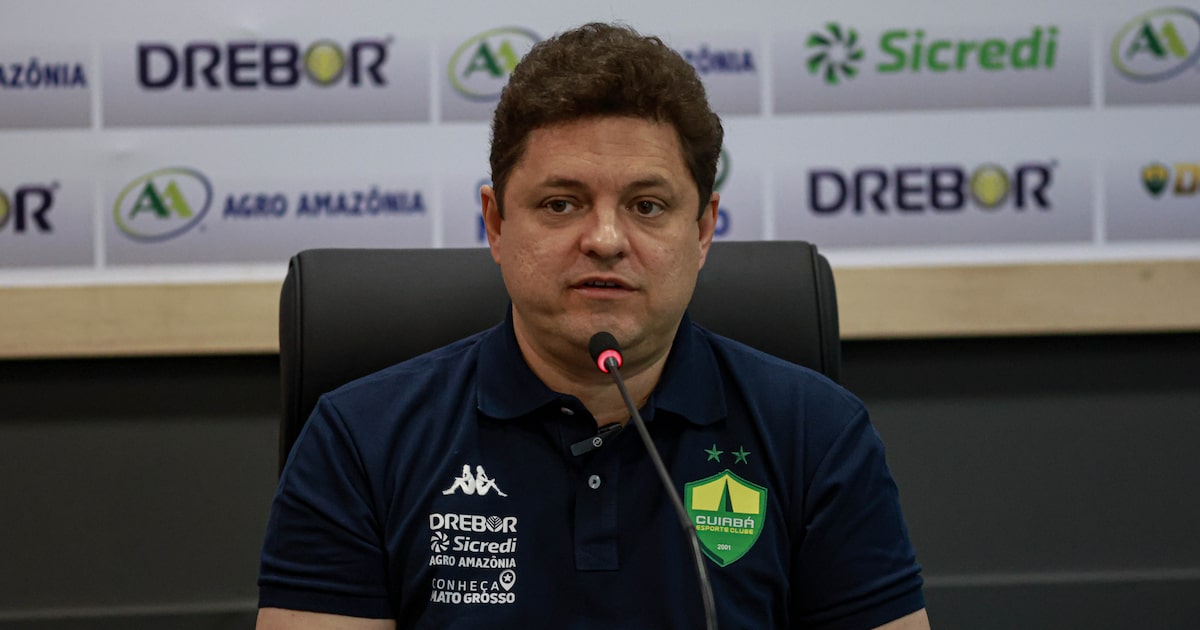 ‘Clubes usaram mal o dinheiro das bets, só aumentaram salário de jogador’, diz presidente do Cuiabá