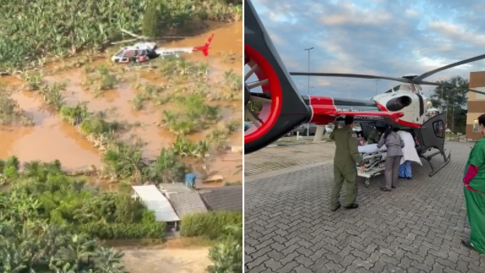 Resgate no interior de SP em meio a fortes chuvas aconteceu na ter&ccedil;a-feira, 15