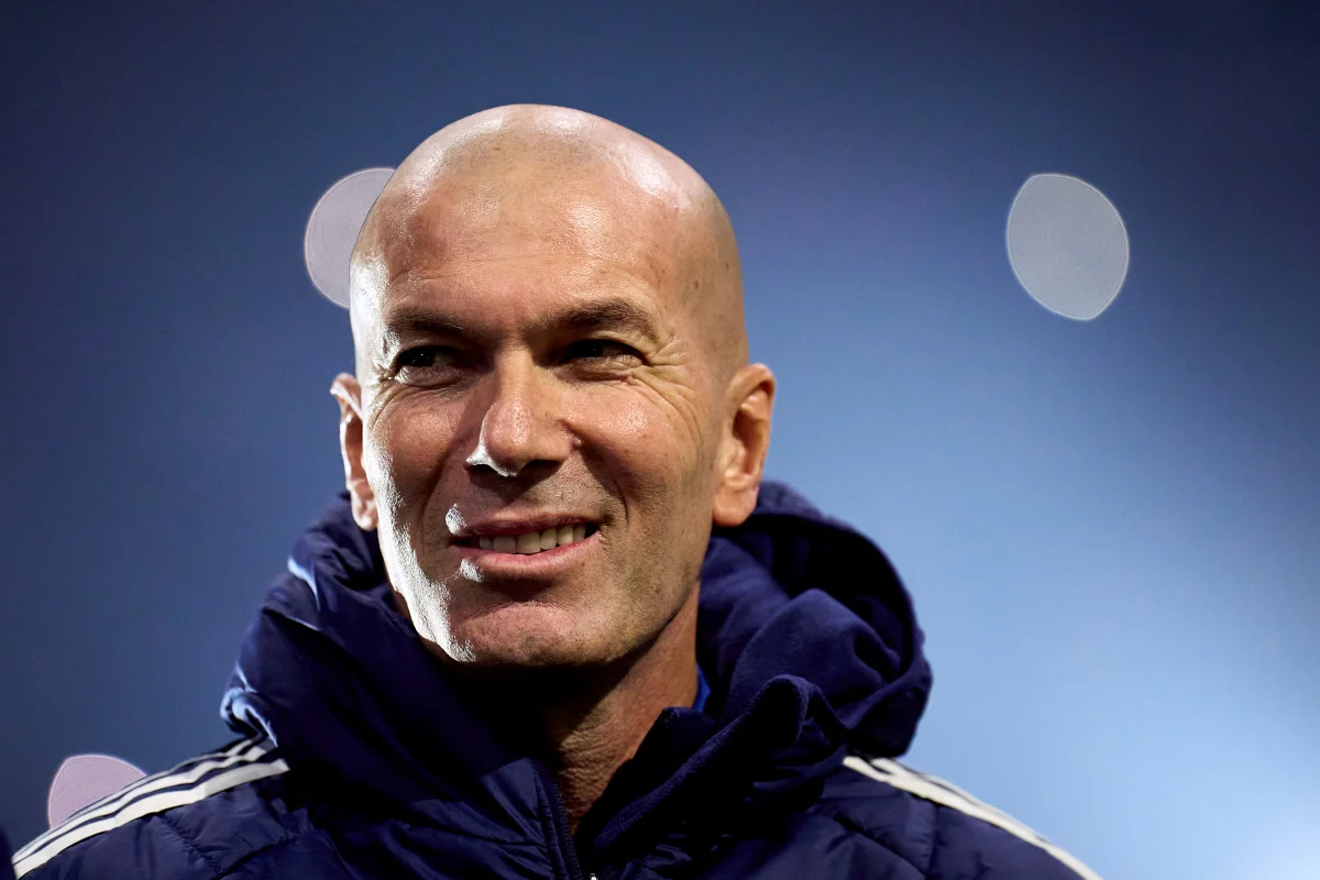Foto colorida de Zidane - Metrópoles