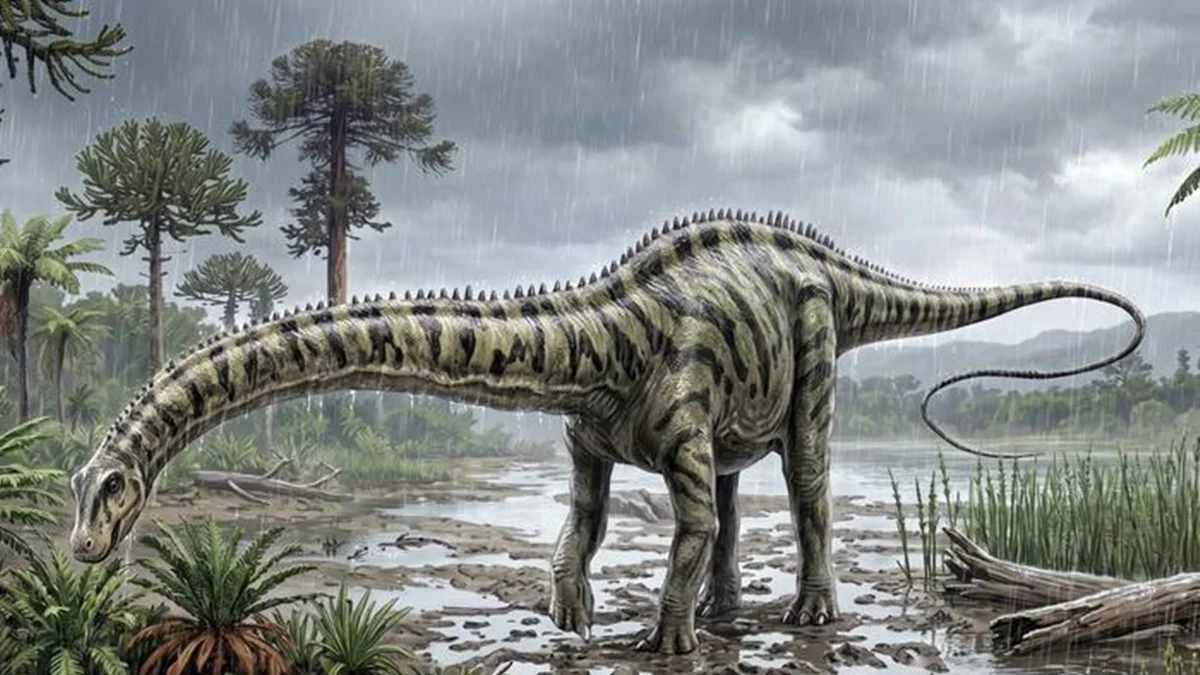 Fósseis de dinossauro de pescoço comprido são achados pela 1ª vez na Europa