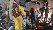 Bombeiros encontram corpo de criança desaparecida após desabamento de prédio em SP