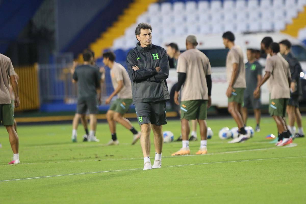 Honduras com visita especial e a triste foto de Edwin no último treino