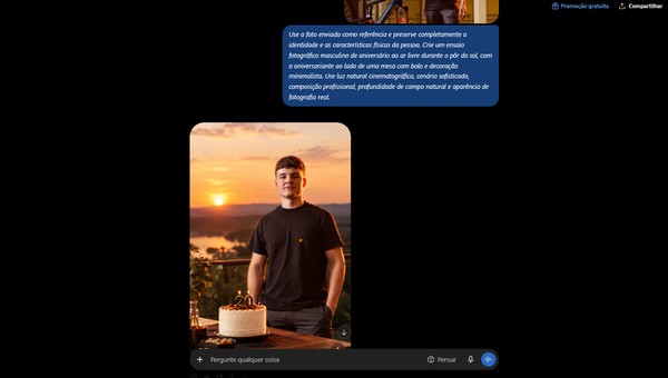 Prompt para foto de aniversário masculino: 9 ideias para usar no ChatGPT