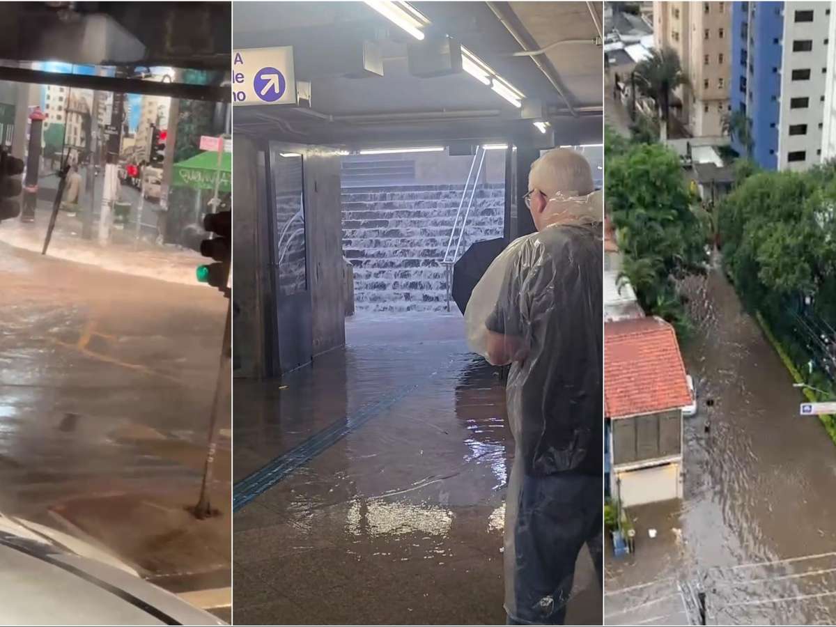 Alagamentos, granizo e ventania: forte chuva atinge São Paulo na tarde desta quarta, 14