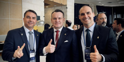 Eurodeputado polon&ecirc;s Dominik Tarczyński mira brasileiras ap&oacute;s publica&ccedil;&atilde;o nas redes Foto: Reprodu&ccedil;&atilde;o/Instagram/dominiktarczynski