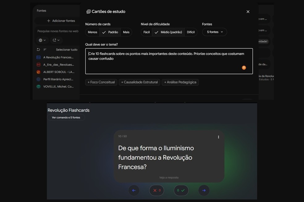 Gemini + NotebookLM: como transformar uma pesquisa em material de estudo