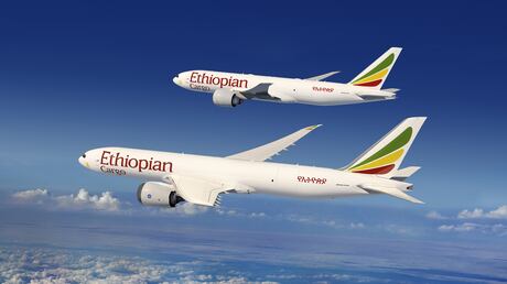 Ethiopian Airlines encomenda Boeing 777 e 777-8 cargueiros para expandir sua frota de carga