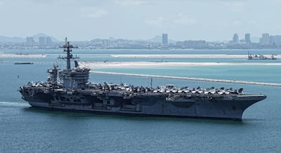El USS Abraham Lincoln regresa a EE.UU. tras casi diez meses de despliegue en Oriente Medio