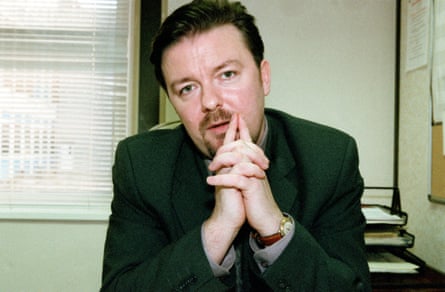 Ricky Gervais as David Brent in The Office, 2001