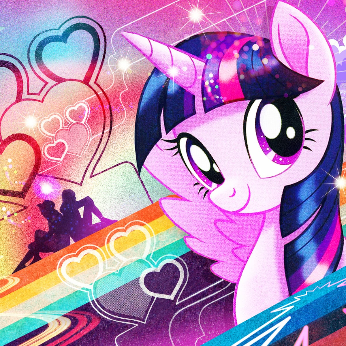 Eu ansiava pela aprovação de uma garota difícil até que My Little Pony quebrasse o feitiço