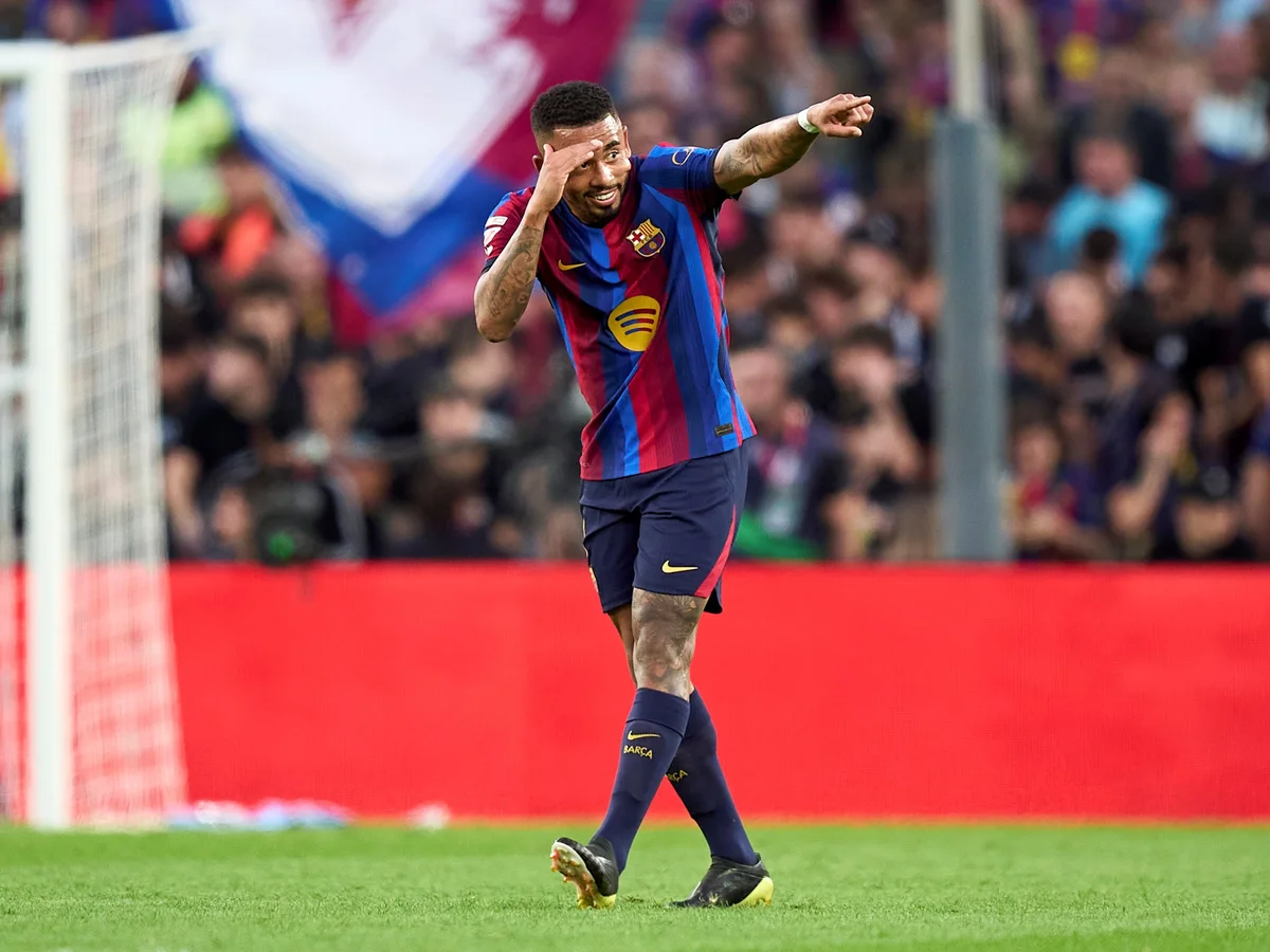 Com gol de Gabriel Jesus, Barcelona vence Getafe por 3 x 0