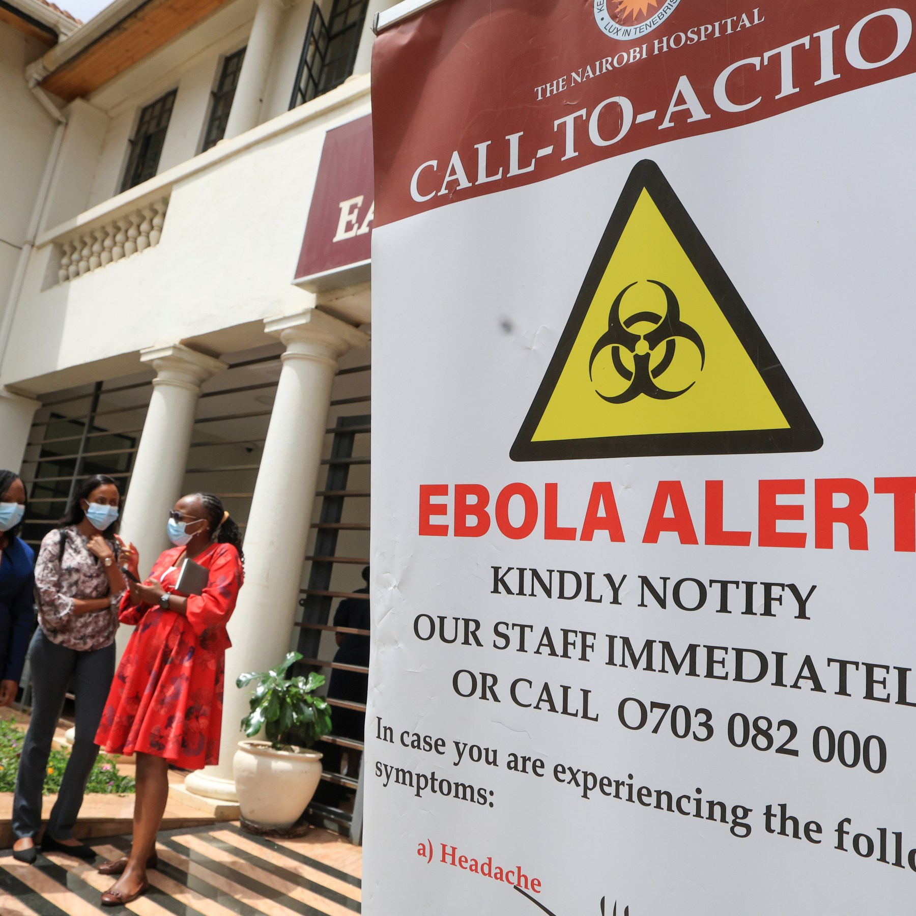 O Quênia confirma o oitavo caso de Ebola em meio à expansão da epidemia regional