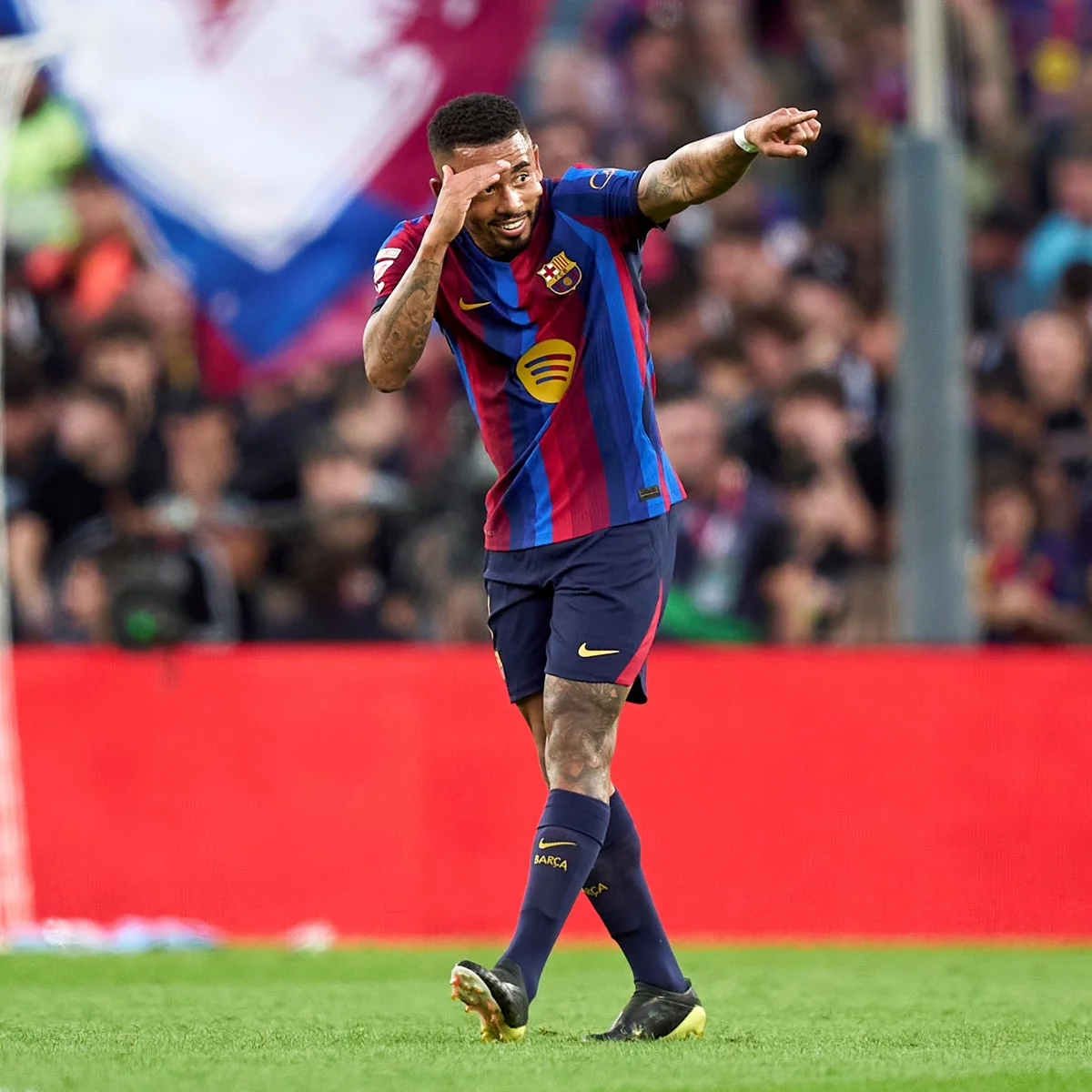 Com gol de Gabriel Jesus, Barcelona vence Getafe por 3 x 0