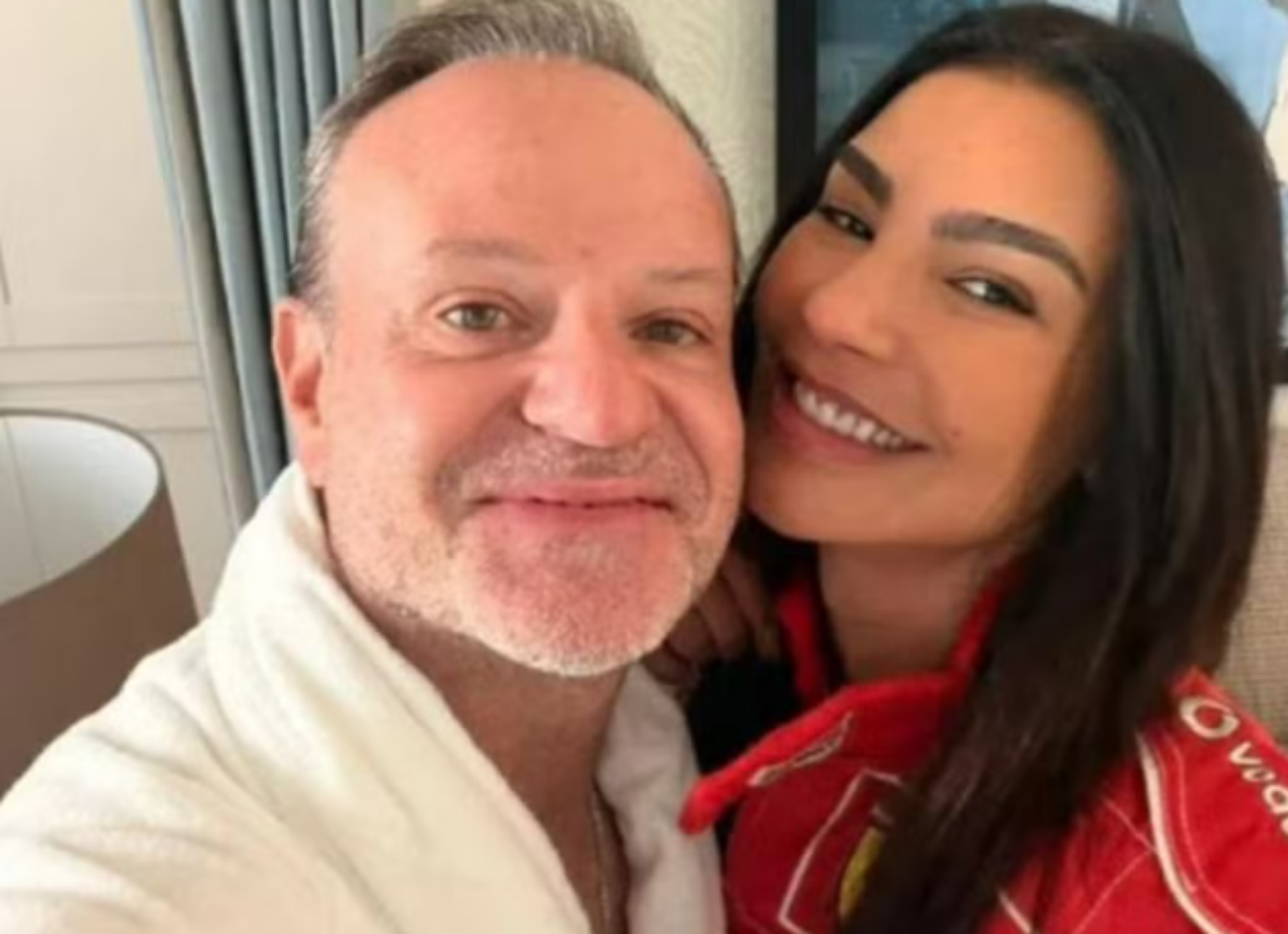 Namoro de Rubens Barrichello e C&iacute;ntia Chagas chega ao fim em menos de um m&ecirc;s