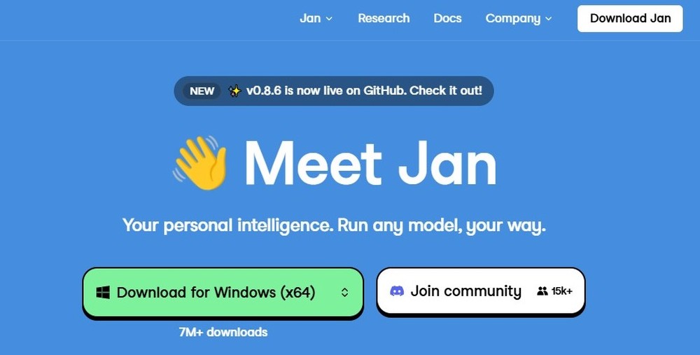 Acesse o site oficial do Jan e instale a versão compatível — Foto: Diedrich Bader/TechTudo