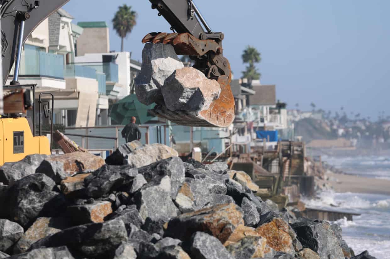As praias de uma cidade da Califórnia estão sendo erodidas. Os moradores podem virar o jogo?