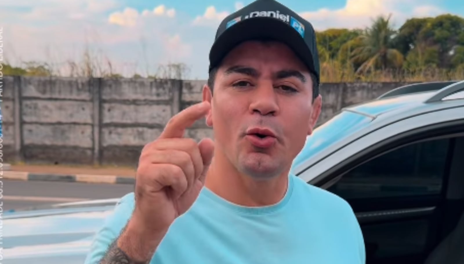Candidato do PL já foi investigado outras vezes pela polícia; compra de votos também é apurada Reprodução/Instagram @danielptrindade - 12.09.2026