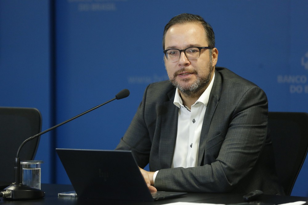 Renato Gomes, ex-diretor do BC, assume como CEO da ABBC — Foto: Raphael Ribeiro/ Banco Central