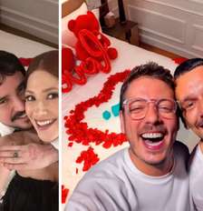 Famosos recriam anúncio de namoro de Virginia e Vini Jr. Foto: Reprodução | Instagram